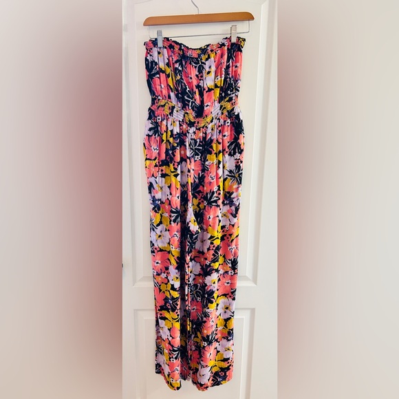 SO Pants - SO “Good for Life” Smocked top - jumpsuit - M